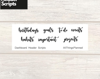EC Dashboard Scripts Planner Stickers