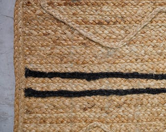 Sisal Area Rug - Natural Fiber Sisal Rug, Handwoven Braided, Entryway Rug,  Large Doormat Rug, Front Door Mat, Welcome Mat, Earthy Colour.