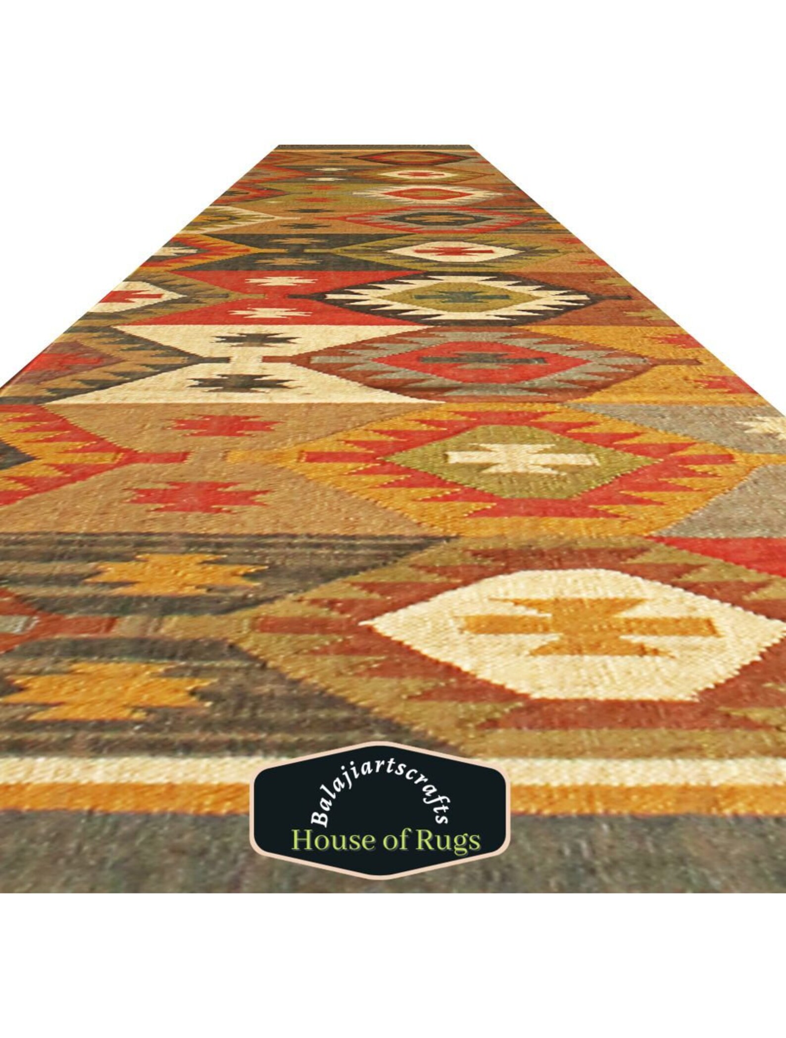 Unique runner rug indian rug area rugFree Shipping 2.6 x 20 Etsy