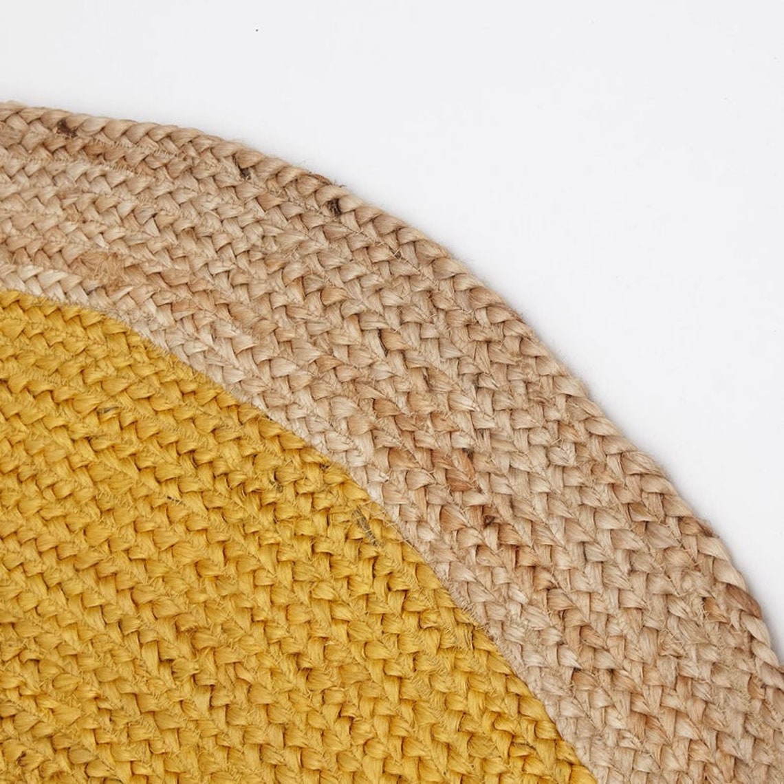 Colorful Round Rag Rug Made to Order Vintage Inspired Coiled Etsy