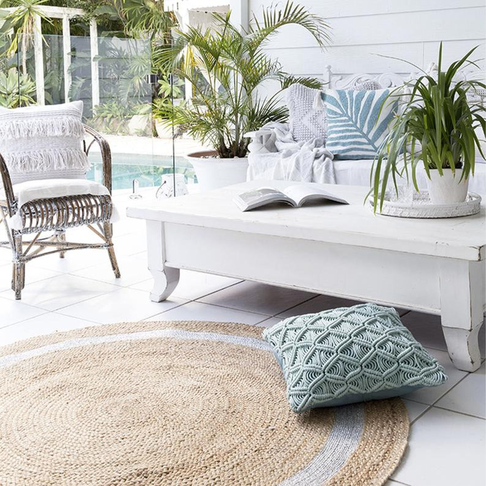 8x8 Round Area Rug Contemporary Style Handmade jute Hemp Soft Etsy