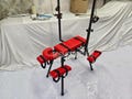 MATURE / Portable Bench Red Color Spanking dungeon Playroom Furniture Bdsm Bench product logo