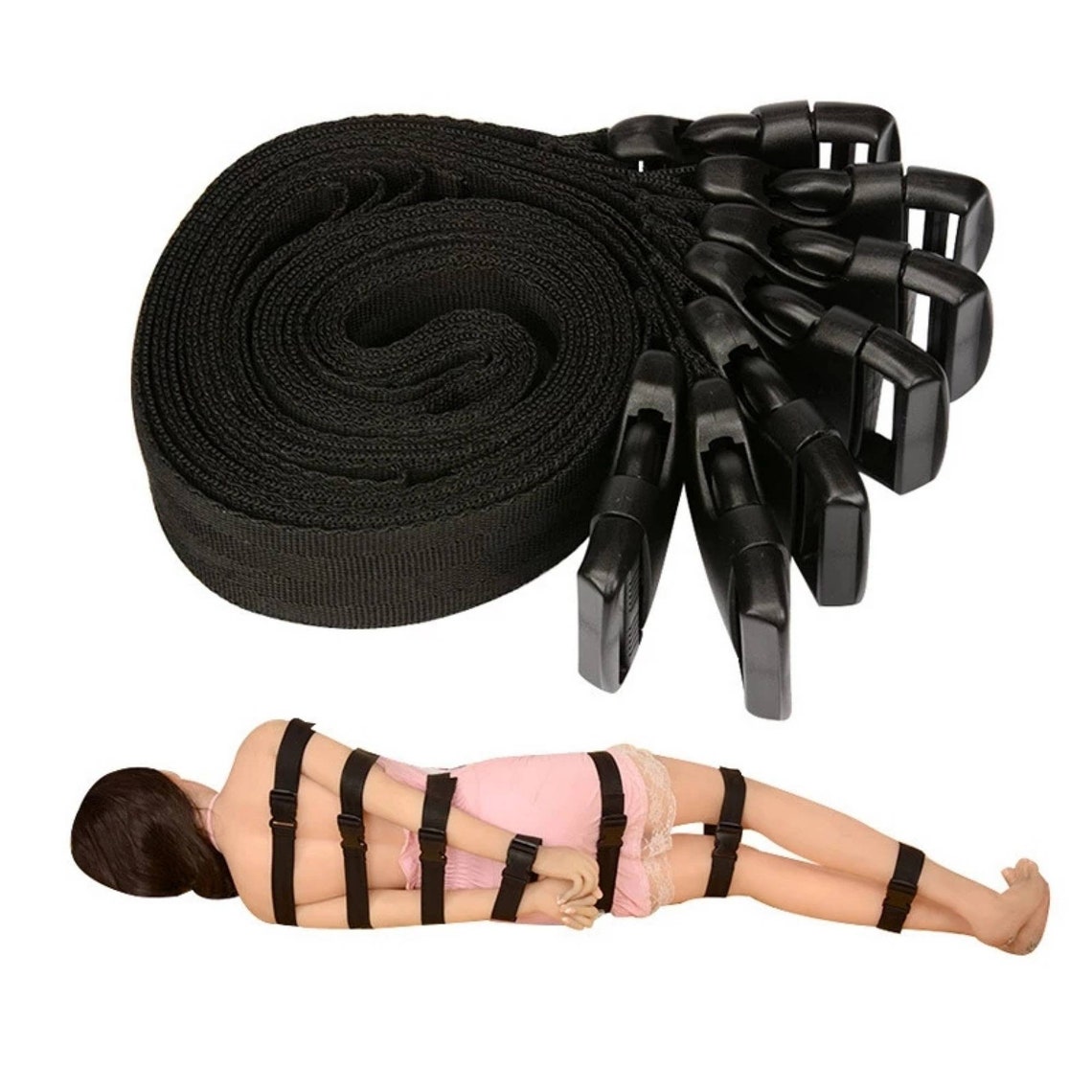 Bondage Restraint Belt Nylon BDSM Restraint Belt Couple Play Etsy