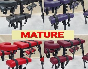 MATURE / Portable Bench with Headrest