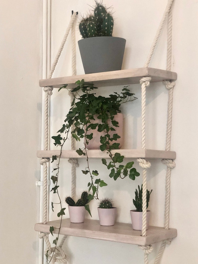 Window & Wall Shelving Display With Three Shelf Units Etsy