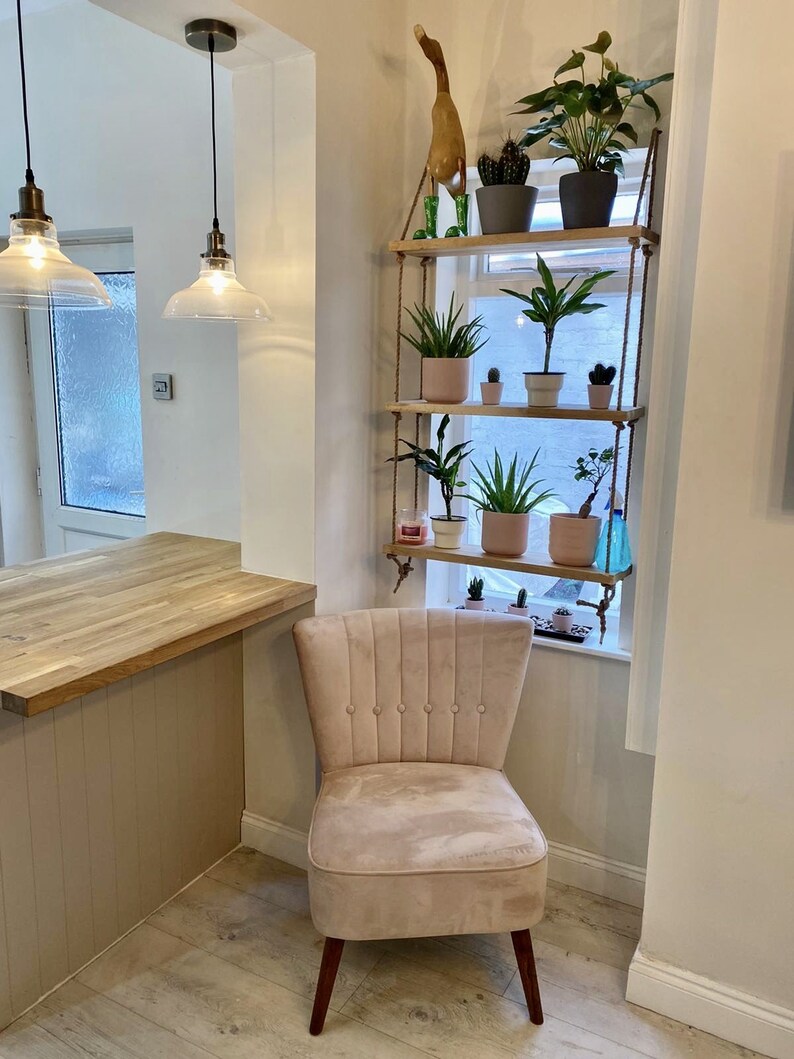 Window & Wall Shelving Display With Three Shelf Units Etsy