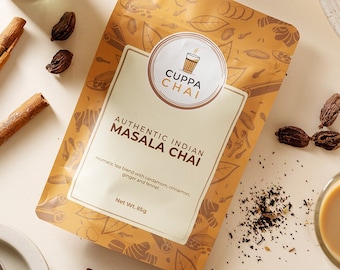 Authentic Indian Masala Chai Tea Spice Mix (85g) | Perfect Christmas Gift!