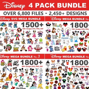 Download 6500 Disney Four Pack Svg Mega Bundle Star Wars Mega Bundle Etsy