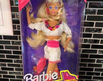 rollerblading barbie