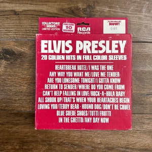 Elvis Presley 20 Golden Hits Collectors’ Edition in Full Color Sleeves
