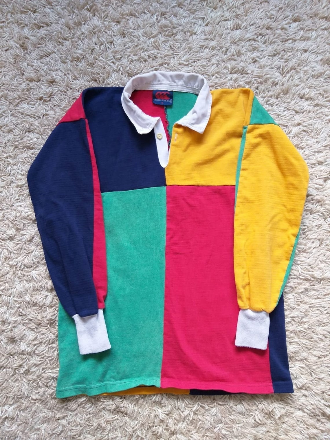 Vintage 90s Canterbury Rugby Shirt XL Size Rugby Sportswear Etsy