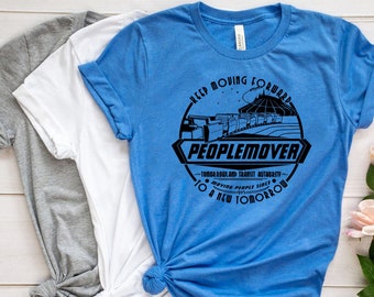 People Mover Disney Shirt, Space Mountain Disney Shirt, PeopleMover Disney Family Vacation Trip