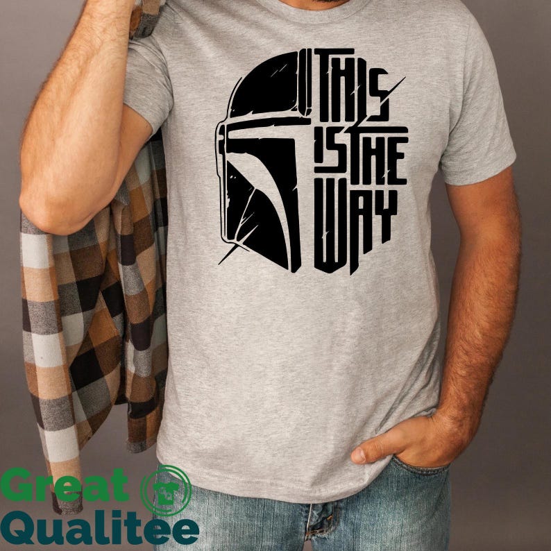 Disney Shirts, Star Wars Shirt, Mandalorian Shirt, This Is The Way Shirt, Galaxy Edge, Disney World Disneyland Family Tees Men Women Kids