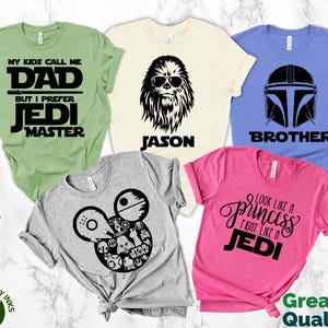 Star Wars Family Shirt, Disney Star Wars Shirt, Galaxy Edge Shirt, Star Wars Custom Matching Shirts