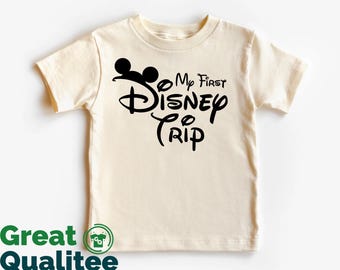 My First Disney Trip Shirt, First Disney Trip Shirt, Disneyworld Shirt, Disneyland Shirt