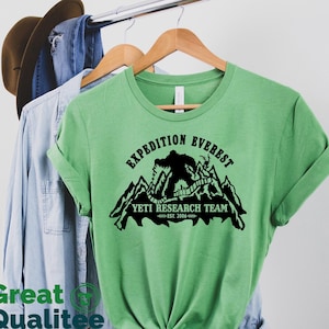 Disney Animal Kingdom Expedition Everest Shirt, Disney Family Yeti Matching Shirts, Disney World Disneyland Vacation Trip Shirts
