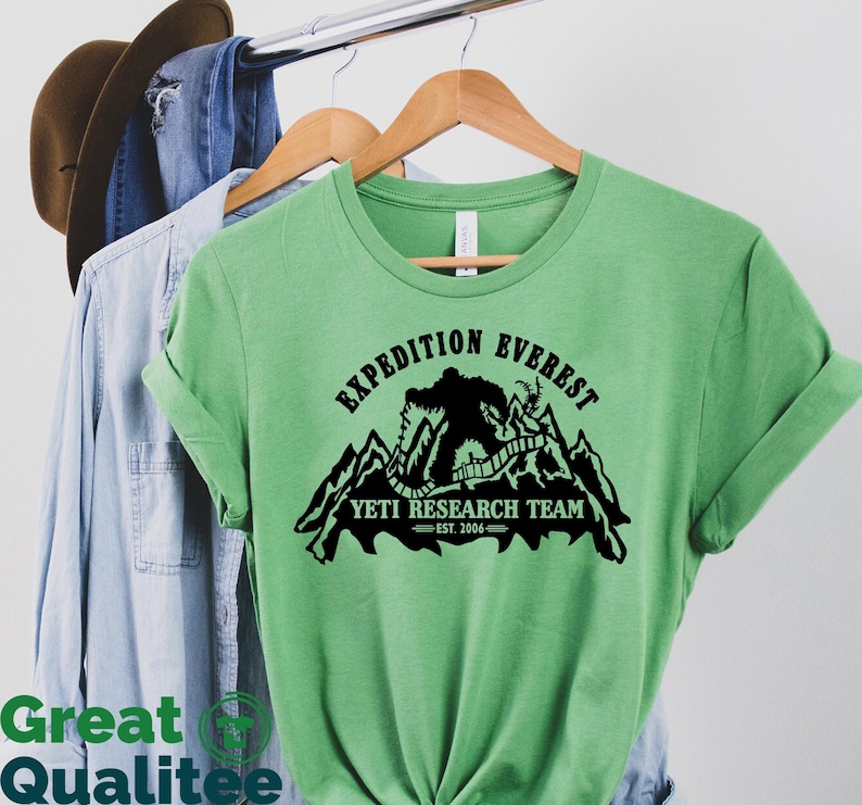 Disney Animal Kingdom Expedition Everest Shirt, Disney Family Yeti Matching Shirts, Disney World Disneyland Vacation Trip Shirts