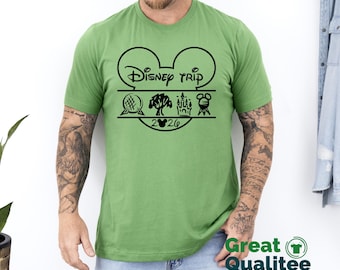 Disneyworld Shirts, Disney Trip 2026 Shirts, Disney World Family Shirts, Disney Group Vacation Shirts, Wdw T-Shirts, Epcot Shirt