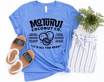 Disney Motunui Coconut Co Shirt, Disneyworld Shirt, Motunui Coconut Shirt, Disney Moana Shirt, Disneyland Family Matching Vacation Shirts