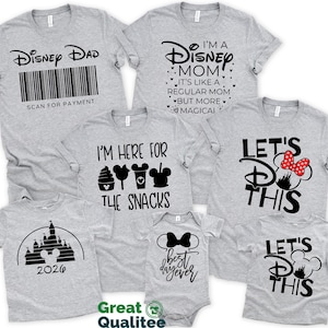 Disney Family Shirts, Disneyworld Matching Shirts, Family Disneyland Shirts, Disney World Group Shirts, Disney Shirts