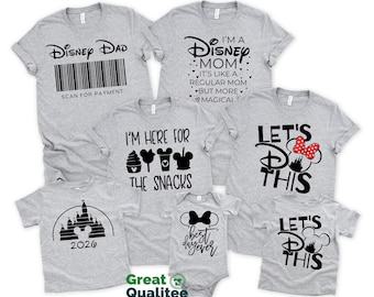 Disney Family Shirts, Disneyworld Matching Shirts, Family Disneyland Shirts, Disney World Group Shirts, Disney Shirts