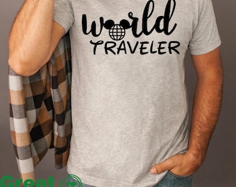 Epcot shirt, Disney Shirt, Epcot World Traveler Shirt, Disneyworld Family Shirt, Disney Matching shirts, Women shirts