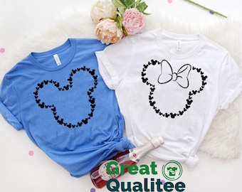 Mickey Shirt, Minnie Shirt, Disney Shirts, Matching Disney Couple Shirts, Disneyland Family Shirts, Disneyworld Shirts