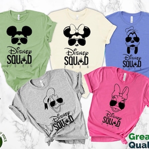 Disney Family Shirts, Disney Squad 2026 Shirts, Family Disneyland Shirts, Disneyworld Shirts 2026, Disney Shirts, Disney World Shirts