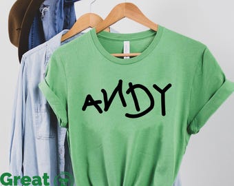 Andy Disney shirt, Toy Story tee, Andy Shirt, Disney shirt for women, Disney Family Vacation shirts, Disney world Disneyland shirt