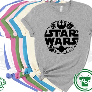 Star Wars Shirt, Disney Star Wars Family Shirts, Star Wars Matching Shirts for Men Women and Kids image 1