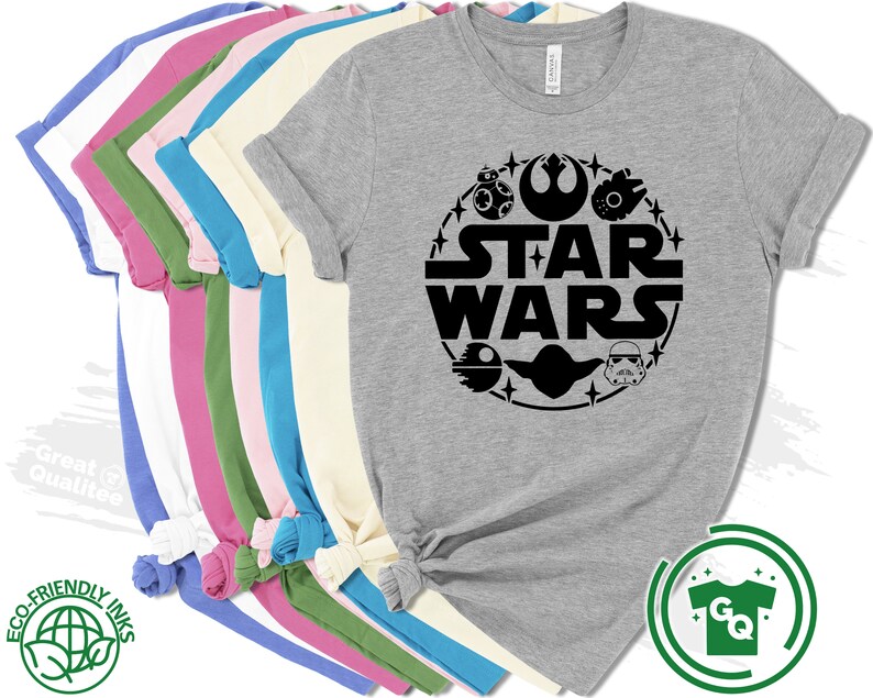 Star Wars Shirt, Disney Star Wars Family Shirts, Star Wars Matching Shirts for Men Women and Kids image 1