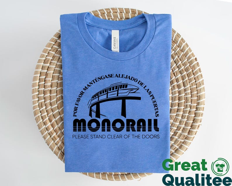 Monorail Disney Shirt, Monorail Disneyworld Family Shirt, People Mover Tee, Please Stand Clear Disney World Shirt