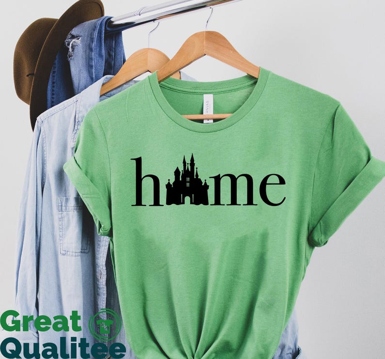 Disney Home Castle Shirt, Disneyworld Family Vacation Trip Womens Tee, Epcot Tees, Disneyland Matching Shirts Men Women Kids