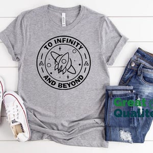 To Infinity and Beyond Shirt, Toy Story Shirts, Disney Family Shirts, Disney Shirts for Women, Toy Story Shirt