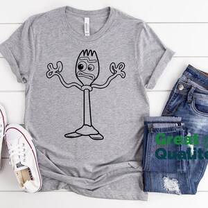 Forky Toy Story Shirt, Disney Forky Shirt, Disney World Disneyland, Disney Family Shirt, Toy Story T-shirt Men Women and Kids