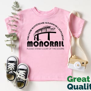 Monorail Disney Shirt, Monorail Disneyworld Family Shirt, People Mover Tee, Please Stand Clear Disney World Shirt