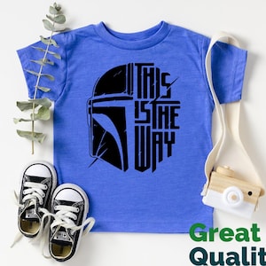 Disney Shirts, Star Wars Shirt, Mandalorian Shirt, This Is The Way Shirt, Galaxy Edge, Disney World Disneyland Family Tees Men Women Kids