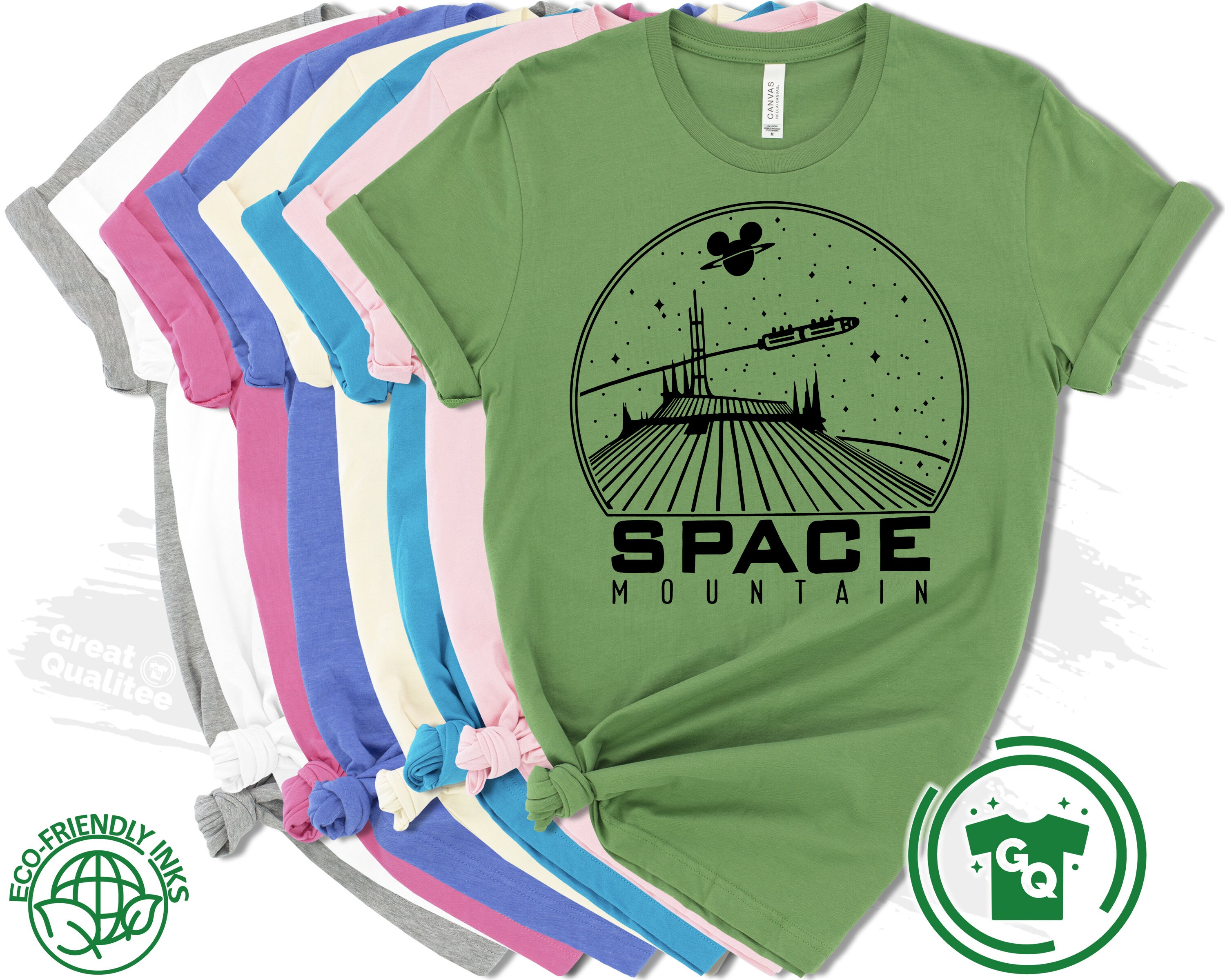 Space Mountain Disney Shirt, Disney World Family Vacation Trip Womens…