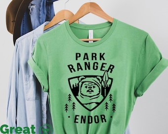 Park Ranger Endor Shirt, Star Wars Shirt, Wicket Shirt, Death Star Shirt, Disneyworld Family Shirt, Disneyland Shirt, Ewok Shirt