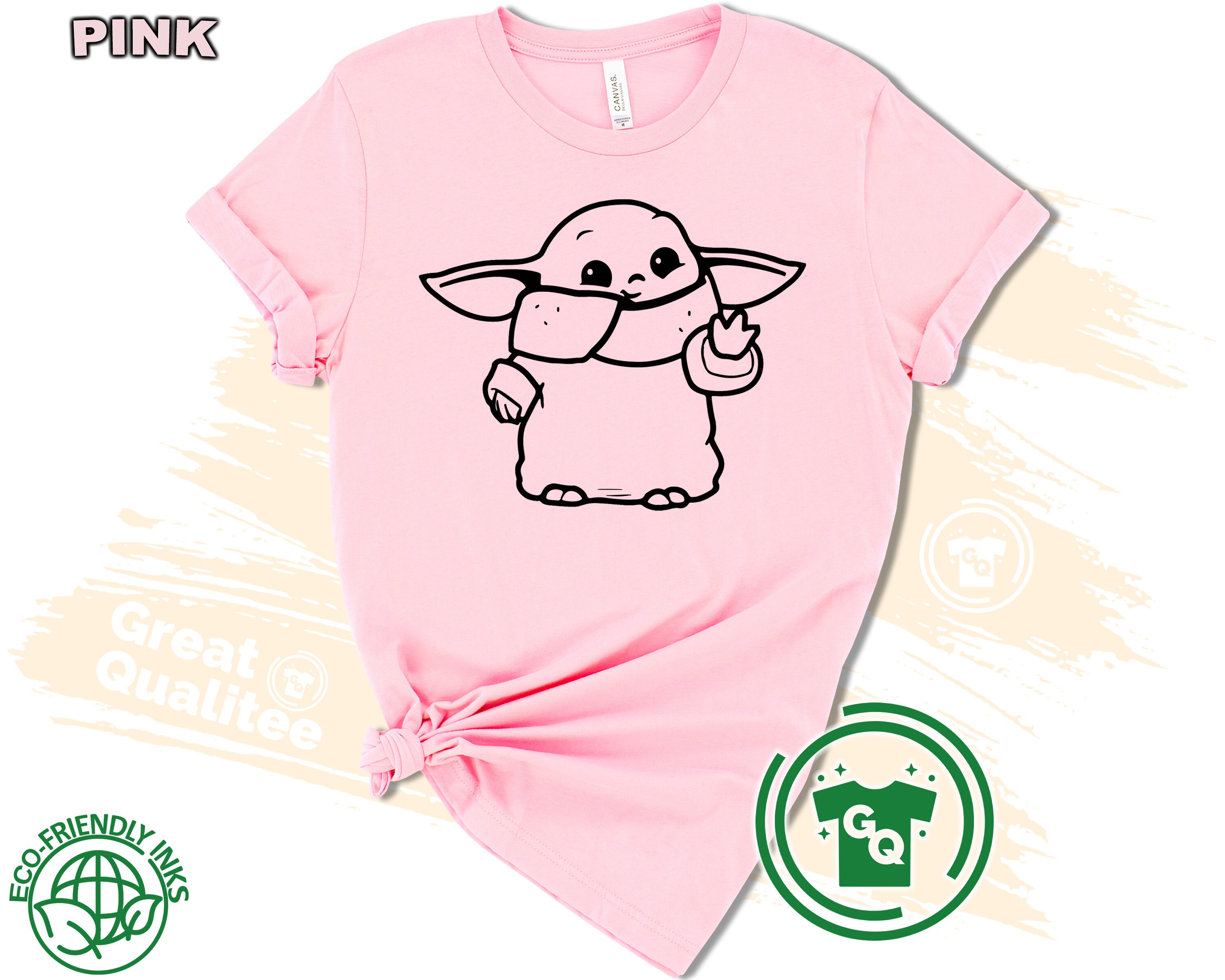 Baby Yoda Shirt Cute Baby Alien Disney Star Wars Shirts Etsy