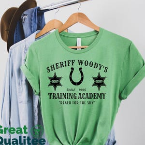 Toy Story Shirt, Sheriff Woody's Training Academy, Woody Shirt, Disney Shirt, DisneyWorld Disneyland, Disney Family Shirt, Toy Story Woody