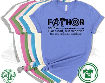 Disney Dad Shirt, Avengers Shirt FATHOR Shirt, Father's Day Gift, Funny Dad Shirt, Husband Daddy Avenger Hero Shirt, Fathor Definition Shirt