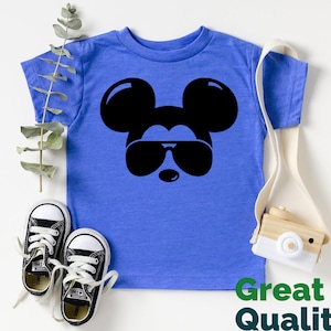 Mickey Disney Shirt, Mickey Sunglasses Matching Shirt, Disney World Tees, Disney Vacation T-Shirts, Disneyland Trip Shirts Men Women Kids