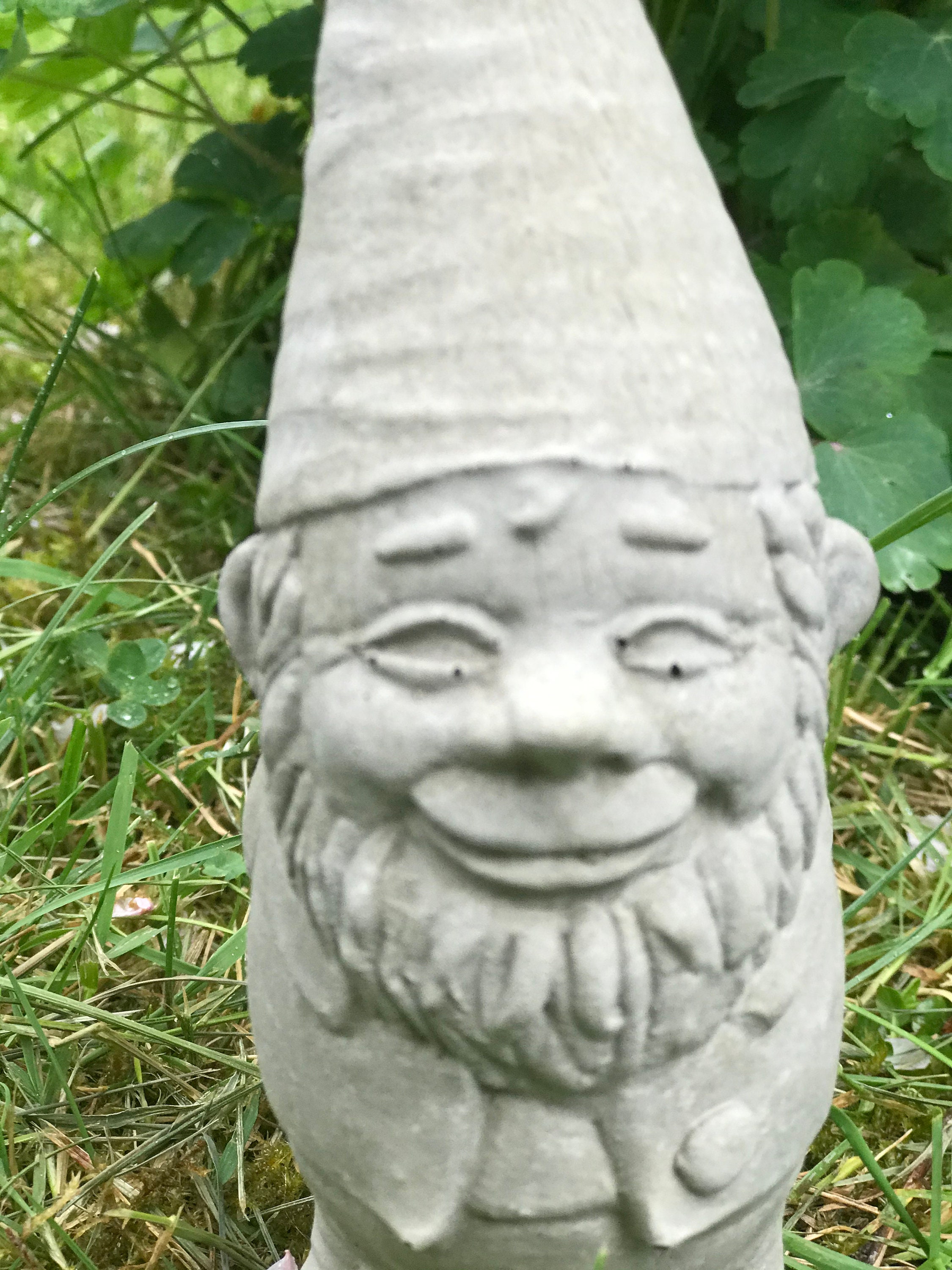 Gartenzwerg aus Beton, 21 cm Etsy.de
