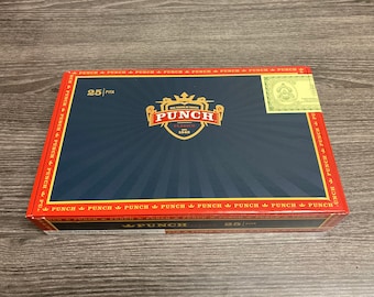 Punch Pita empty cigar box