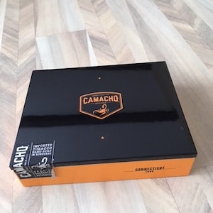 Empty Camacho Connecticut Cigar Box