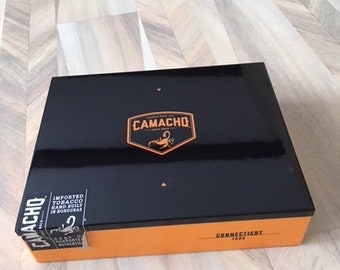 Empty Camacho Connecticut Cigar Box