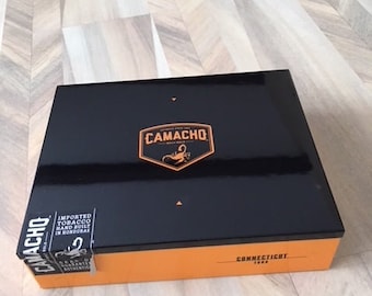 Empty Camacho Connecticut Cigar Box