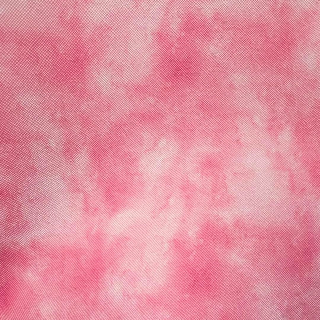 Light Pink Tie Dye Watercolor Faux Leather Sheet Etsy