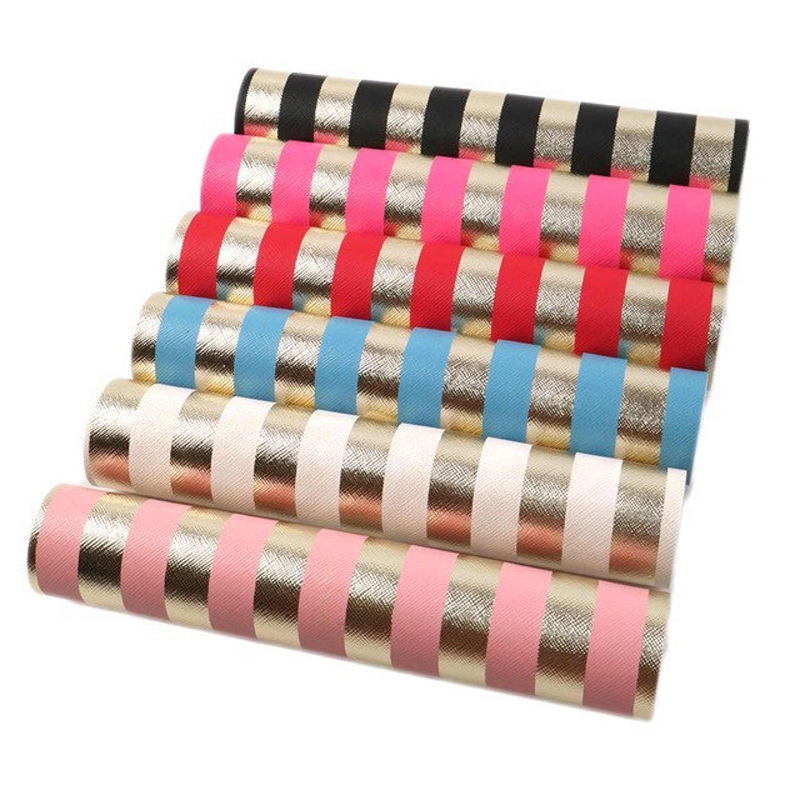 Patterned Faux Leather Sheets 6 Pack Etsy